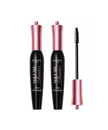 2 x Bourjois Paris Volume Glamour Ultra Volumateur Mascara - 01 Black