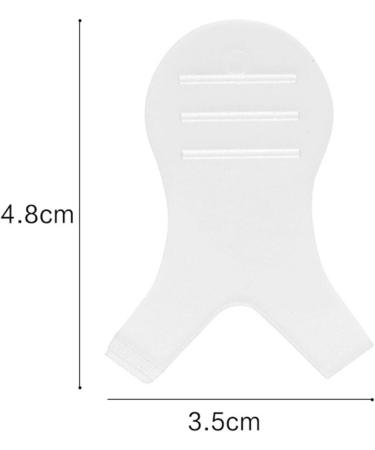 Facynde 10pcs Silicone Eyelash Shield Pads - Y-Shape Eyelash Perming & Lifting Tools for Perfect Makeup - Buy Online on GoSupps.com