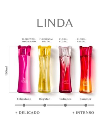 Boticario - Linha Linda - Colonia Feminina 100 Ml - (Beautiful Collection - Cologne for Women 3.4 Fl Oz) - Buy Online on GoSupps.com