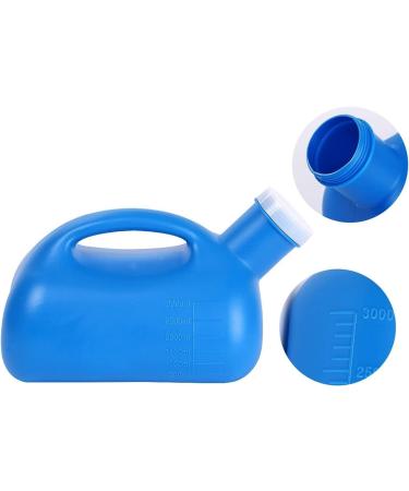 Mens Urine Bottle Urinal Bottles for Men 3000ML Large Male Urinal Portable Screw Cap Pot Mouth No Odor Mens Potty Pee Bottle Collector Travel Toilet - Buy Online on GoSupps.com