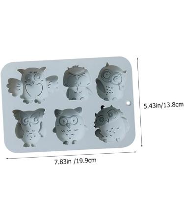 Zerodeko 4 Pcs Baking Cake Mold Silicone Molds Baking Pan Silicone Candy Mold Home Bakeware Dessert to Bake 19.9x13.8cmx2pcs Bluex2pcs - Buy Online on GoSupps.com