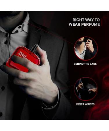 W.i.ld S.t.one Ultra Sensual Long Lasting Perfume for Men 100ml A Sensory Treat for Casual Encounters Aromatic Blend of Masculine Fragrances - Buy Online on GoSupps.com