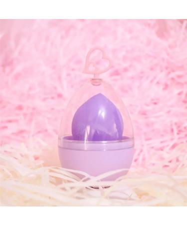Soft And Elastic Color Cosmetics Egg Vibrant Make Up Sponge Achieve Seamless Makeup Looks Effortlessly(Purple) - Buy Online on GoSupps.com