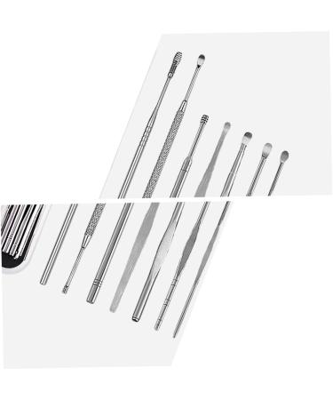 LALAFINA 7pc Ear Cleaning Tool Set | Stainless Steel Ear Care Kit | Spring Design | Ear Cleaners for Gentle Ear Cleaning - Buy Online on GoSupps.com