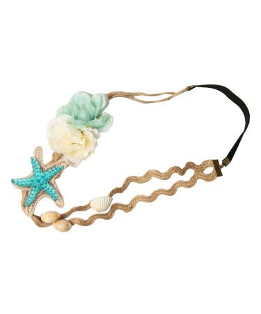 Wedding Bridal Beautiful Beach Shell Forehead Headband Hairband Bridal Hair Accessories Headwear - Buy Online on GoSupps.com