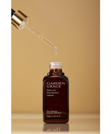 GARDENGRACE Hydra Care Deep Moisture Ampoule Essence 50ml - Intense Hydration Made in Korea | Shop Internationally - Buy Online on GoSupps.com
