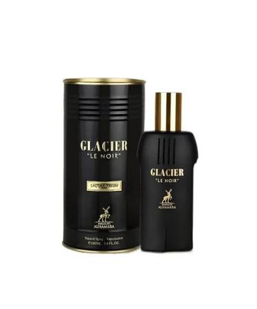 Maison Alhambra Glacier Le Noir for Men - 3.4 oz EDP Spray Wood 3.4 Fl Oz (Pack of 1)