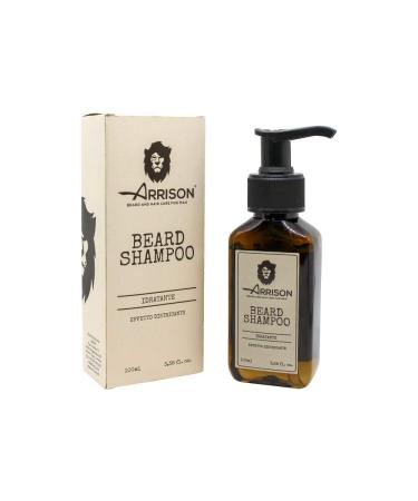 Arrison Beard Bartshampoo 100 ml made in Italy - cleans and moistened the beard improves its health and strengthens it - with a pleasant fragrance gives shine and moisture bare shampoo 100ml