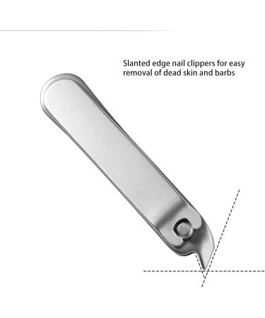 Nail Clipper Set Easy Storage Portable Size Strong Durable Widely Used Manicure Tools High Sharpness 5 Pieces Stainless Steel for Foot - Buy Online on GoSupps.com