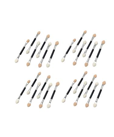 Beavorty Double-headed Eyeshadow Brush 30pcs Disposable Makeup Eyeshadow Disposable Brush Eyeshadow Eye Shadow Brush