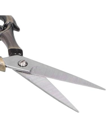 Retro Scissors Stainless Steel Gourd Shape DIY Vintage Small Embroidery Cutting Tools Bronze - Buy Online on GoSupps.com