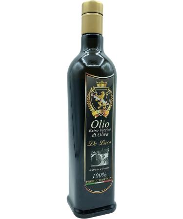 100% Italian Extra Virgin Olive Oil Evo Carolea Monoculture Cold Pressed Made In Calabria De Luca The Italian Excellence That Makes The World Dream (750ml) - Buy Online on GoSupps.com
