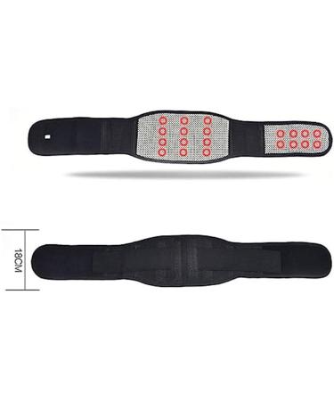 Tylxayoxa Magnetic Heat Clip for Lower Back Pain Relief - Self-Heated Lumbar Belt for Men & Women (Size L) - Buy Online on GoSupps.com