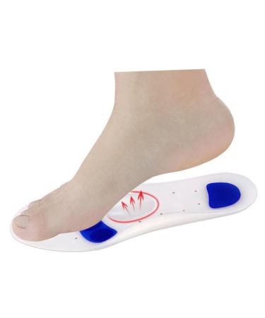 FOMIYES Silicone Insoles Absorption Insoles Shoe Pads Sports Insoles Foot Care Insoles