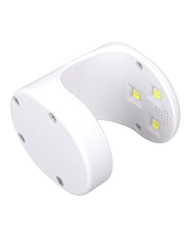 Anggrek 16W Mini UV LED Nail Lamp | Portable Fast-Drying Pink Gel Dryer for Individual Fingernails - 60s Timing Design - Buy Online on GoSupps.com