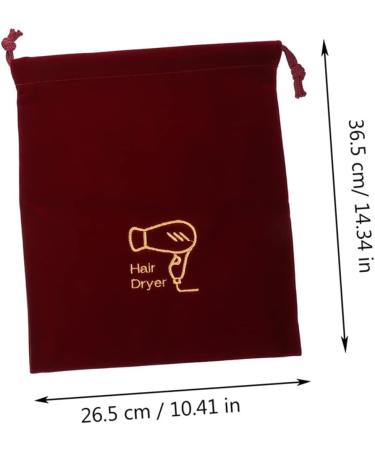 DRESSOOS 4pcs Storage Bag Large Drawstring Pouch The Tote Bag Hair Dryer Holders Hair Dryer Case Fabric - Buy Online on GoSupps.com