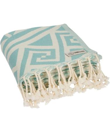Sand Cloud Large Turkish Beach Towel - Sand Free - 100% Organic Turkish Cotton Yarn - Quick Dry Towel for Beach  Picnic Blanket or Throw - As Seen on Shark Tank - Mandala (Mint) Mandala (Mint) Regular - Buy Online on GoSupps.com