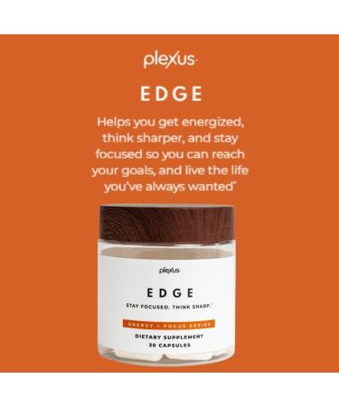 Plexus Edge 60 Capsules - Stay Focused Formula | Boost Mental Clarity | International Shipping Available - Buy Online on GoSupps.com