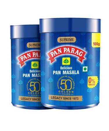 Panparag pan masala 2x100 G Export quality from INDIA - sold by UKWT