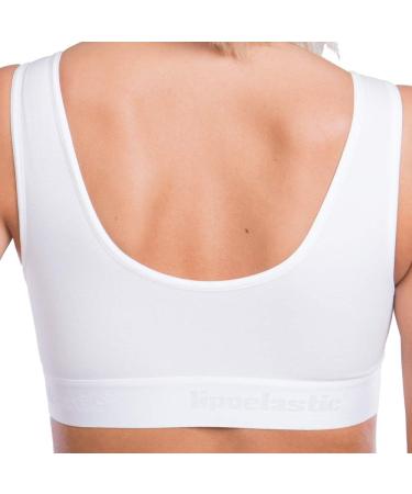 Lipoelastic Pi Super Variant Postoperative Bra - Seamless Cotton Adjustable Hook & Eye Closure XL Black | International Shipping Available - Buy Online on GoSupps.com