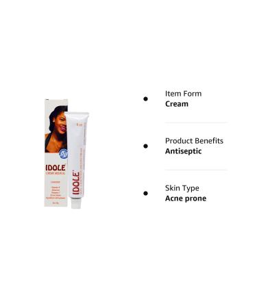 Idole Skin Lightening Cream 50g - Brighten & Even Skin Tone - Buy Online on GoSupps.com