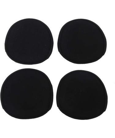 Forefoot Metatarsal Pads - 2 Pairs | Soft Elastic Heel Insoles for High Heel Shoes | Antistress Foot Patch - Black - Buy Online on GoSupps.com