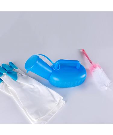 Men's Urinal with Hand held Portable Urine Cup Portable Urinal Long spout for Men Travel for Car Camping Hiking and Travel - Buy Online on GoSupps.com