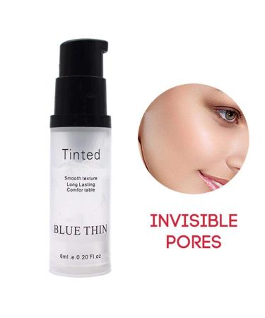 SmarTopus BLUE THIN Foundation Makeup Primer - 6ML Mattifying Pore Invisible Gel for Oil Control & Moisturizing - Brightening Face Primer Cream - Buy Online on GoSupps.com