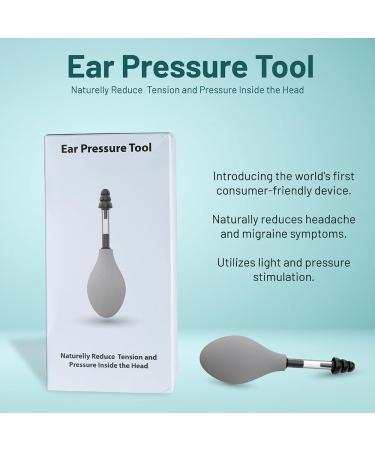 Buy Ear Pressure Relief Device - Non-Invasive Migraine & Post-Flying Discomfort Adjuster - Buy Online on GoSupps.com