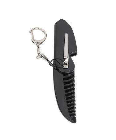 Beard Care Brush Set for Men - 2 Foldable Combs & Mirrors | Anti-Static Design for Hair & Beard - Buy Online on GoSupps.com