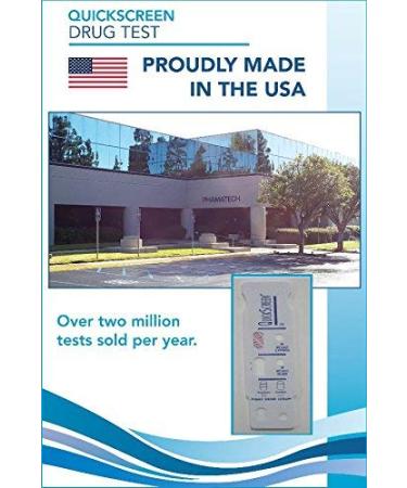 QuickScreen Single Panel Amphetamine Drug Test (5 Pack) - Fast & Reliable Results - Buy Online on GoSupps.com
