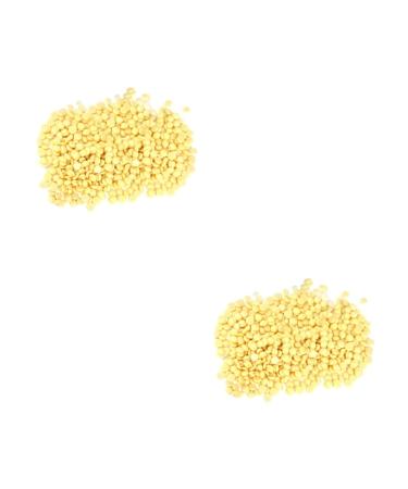 Frcolor 2st depilatory pearl wax set for at home hardwachs kit pearl beans grow hard wax pearl beans for painless hair removal painless beans blush mediumx2pcs beex2st