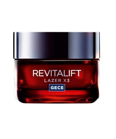 L'Or al Paris Revitalift Laser X3 Care night cream Anti-aging Acid Hyaluronic Night Mask Cream