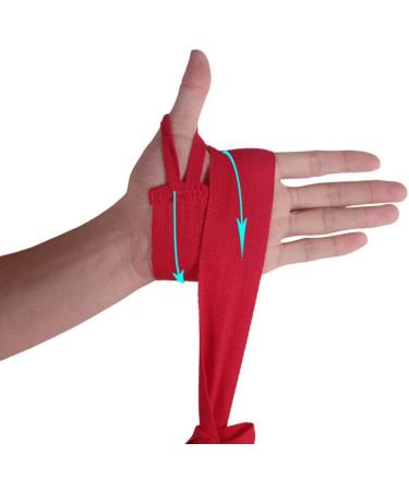 BESPORTBLE Red Cotton Adhesive Fighting Tape - Premium Sports Tape for Athletes | International Shipping Available - Buy Online on GoSupps.com
