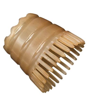 Tovinanna Horn Shampoo Massagekamm Natural Shampoo Bush Natural Massage General Hair washing brush Head Massage device Hair smoothing ridge Hair combing scalp Massage device Ochsenhorn