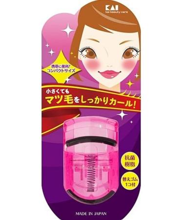 Compact Eyelash Curler - Portable Lash Curler with Silicone Refill Pads | Japan Made Makeup Tool - Buy Online on GoSupps.com