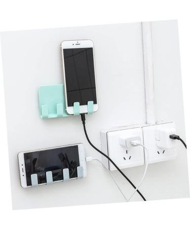 Buy Hemoblo 8-Piece Bedroom Shaving Organizer Bracket - Wall Hooks for Razors Smartphones & Chargers - Plastic Cell-Free Design - Perfect for Kitchen & Bathroom - Buy Online on GoSupps.com