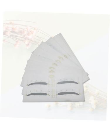 Beavorty Eyebrow Shaping Template 12pcs 48 Eyebrow Styling Tool Eyebrow Template Sticker Eyebrow Makeup Tools Eyebrow Sticker Eyebrow Eyebrow Stencils Beginner - Buy Online on GoSupps.com