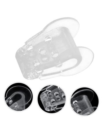 Clear Silicone Toe Separators for Men - 4 Pairs Hammer Spacer Valgus Adjuster Tool for Foot Splitters - Buy Online on GoSupps.com