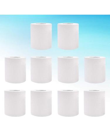MILISTEN Toilet Paper Wooden Pulp Soft Toilet Tissue Paper Rolls Napkin Hand Towels for Home Bathroom Kitchen 10 Rolls 100g - Buy Online on GoSupps.com