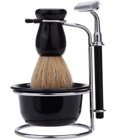 Pengenga Razor Set - Premium Manual Shaving Gift Set for Men Includes Razor Brush Stand and Bowl - Perfect for Grooming & Style - Buy Online on GoSupps.com