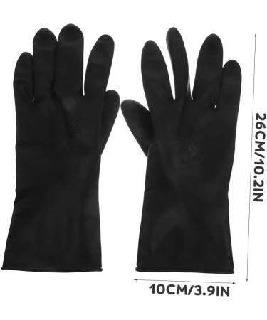 3 Pairs Hair Shampoo Gloves Black Hair Dye Ponytail Mens Hair Dye Men Shampoo Guantes De Para Medium - Buy Online on GoSupps.com