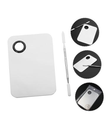 Balacoo Makeup Palette Set - 6 Watercolor Trays & Nail Color Mixing Palettes for Professional Nail Art & Makeup | Stainless Steel Paint Tools - Buy Online on GoSupps.com
