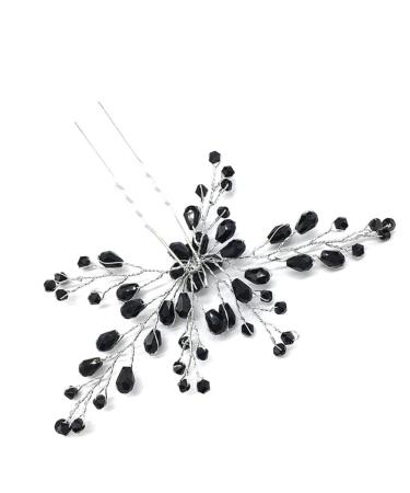 Lurrose Elegant Bridal Hairpins - Crystal Rhinestone Hair Accessories for Women & Girls - International Shipping Available - Buy Online on GoSupps.com