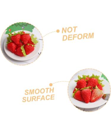 Alipis Fruit Decor 40 Pcs Artificial Strawberry Fruit Home Decor Strawberries Fake Strawberry Lifelike Strawberry Cute Strawberry Stuff Strawberry Birthday Decorations Pvc Props Window As Shownx4pcs 4.00X3.00X3.00CMx4pcs - Buy Online on GoSupps.com