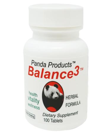 Balance 3 - Panda Products 100 Tablets Herbal Formula