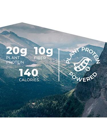 Evolve Plant Based Protein Shake - Double Chocolate, 20g Vegan Protein, Dairy Free, Non-GMO, 10g Fiber, 12 Pack - Buy Online on GoSupps.com