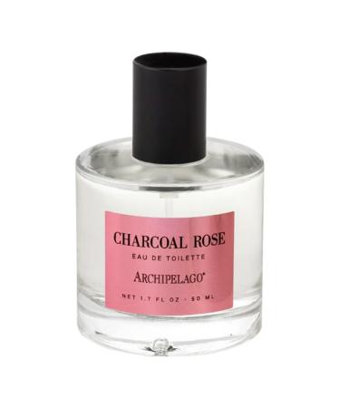Archipelago Botanicals Charcoal Rose Eau de Toilette | Charcoal, Fresh Rose and Mandarin Peel | Personal Perfume (1.7 oz)