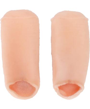 Moisturizing Gel Socks for Women | 2-Pack Spa Socks to Repair Dry Cracked Heels | Reusable Lotion Socks | At-Home Foot Care (Orange) - Buy Online on GoSupps.com