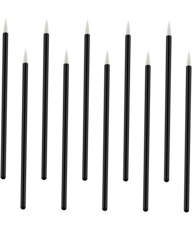 NOLITOY 100pcs Eyeshadow Eyeliner Brush Applicator Cosmetics Brush Makeup Brush Liquid Beauty Tools 10X0.5X0.5cm White - Buy Online on GoSupps.com